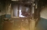 На Днепропетровщине во время пожара 14-летний мальчик получил ожоги лица