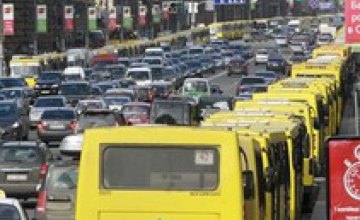 В Кривом Роге снова бастуют водители маршрутных такси 