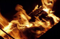 В Запорожье во время пожара в университете погиб человек