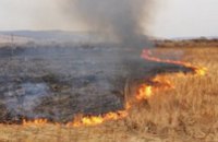 Спасатели Днепропетровщины предупреждают об ответственности за сжигание сухой травы