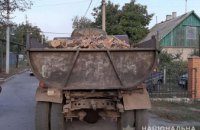 На Днепропетровщине задержали браконьера с грузовиком древесины