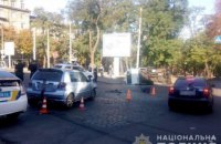 В центре Днепра иномарка на скорости протаранила пассажирскую маршрутку: 11 пострадавших