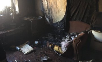 В Днепре на пожаре обнаружено тело мужчины (ФОТО)