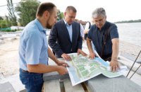 Делаем на долгие годы: Борис Филатов рассказал, когда откроется сквер Прибрежный в Днепре