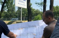 ​На ж/м Тополь стартовали работы по реконструкции пешеходной аллеи вдоль Запорожского шоссе (видео)