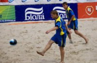 Днепропетровский «Выбор» занял 4-е место на чемпионате Украине по пляжному футболу