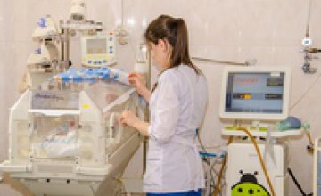 Днепропетровская областная детская больница получила самые современные аппараты искусственного дыхания