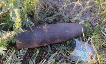 ​На Днепропетровщине мужчина во время выпаса скота обнаружил артиллерийский снаряд