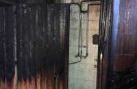 В Днепре сгорела сауна в частном доме 