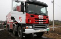 Противопожарное оснащение ПХЗ:  предприятие обеспечено самыми новыми пожарными машинами, аналогов которым нет в Украине