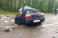 В жуткой аварии на Киевской трассе погибли 4 человека