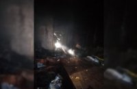 В Никопольском районе горел частный дом: есть один погибший и два пострадавших