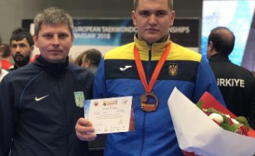 Днепровский спортсмен Никита Турган завоевал «бронзу» на чемпионате Европы по тхэквондо среди молодежи