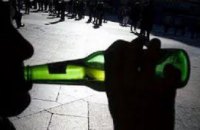 В Днепропетровской области за 7 месяцев было арестовано 12 человек за распития алкоголя в общественных местах