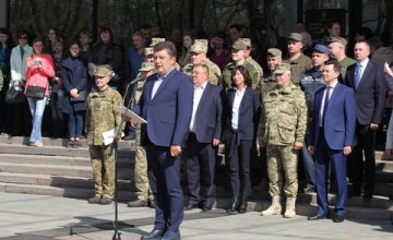 ​100 призывников Днепропетровской области принесли присягу на верность Украине