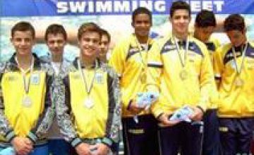 Украинские спортсмены завоевали 17 медалей на международном турнире по плаванию 