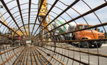 Строительство правобережных съездов с Кайдакского моста выполнено на 15%