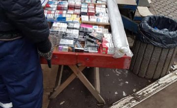 На Днепропетровщине у торговцев изъяли порядка 800 пачек безакцизных сигарет