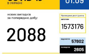 В Украине 123 303 лабораторно подтверждённых случая COVID-19