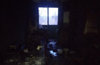 В Покрове горела многоэтажка: пожарные спасли 54-летнего мужчину