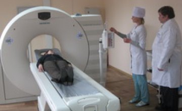В Павлоградской городской больнице №4 на компьютерном томографе обследовались 1 тыс. жителей