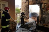 В Закарпатской области загорелся мебельный цех