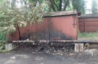 ​На Днепропетровщине неизвестные подожгли будки бездомных животных