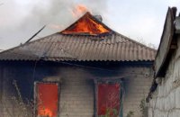 В Криничанском районе дотла выгорел жилой дом (ФОТО)