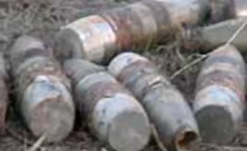 В Днепропетровской области рабочие нашли 5 снарядов 