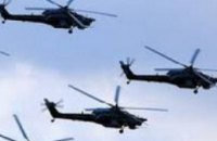  Вертолеты и беспилотники РФ продолжают вести разведку в Украине, - СНБО