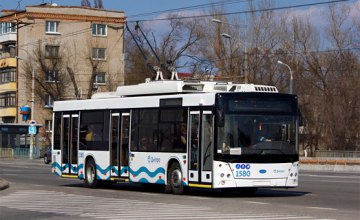 У Дніпрі тролейбуси № 1 та № 16 змінять свій рух шістнадцятого квітня