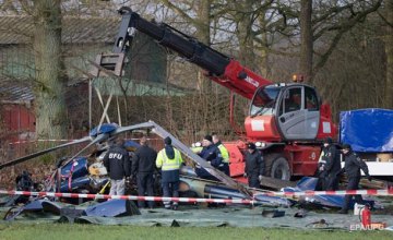 В Германии разбился полицейский вертолет: есть погибшие