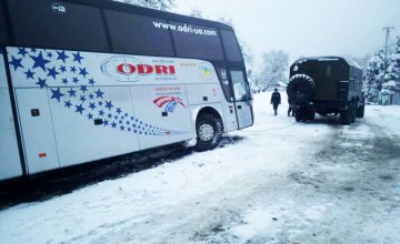 На Закарпатье в аварию попал автобус международного сообщения (ФОТО)  