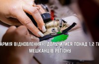 «Армія відновлення»: понад 1200 мешканців Дніпропетровщини долучилися до суспільно корисних робіт 