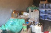 На Днепропетровщине обнаружили крупное подпольное производство алкоголя в гаражах