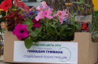 В Днепре неравнодушным горожанам помогают украшать дворы и дарят цветы для высадки в палисадниках (ФОТО)
