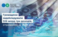 Руслан Кравченко: Громадяни задекларували 326 млрд грн доходів, отриманих за 2024 рік