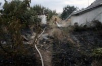 В Солонянском районе горел дом