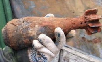 В Днепропетровске на стихийной свалке найдена противотанковая мина