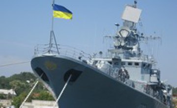 Сегодня вечером ожидается возвращение фрегата «Гетман Сагайдачный» в Черное море 