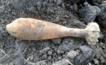В Днепропетровской области нашли минометную мину калибром 82 мм