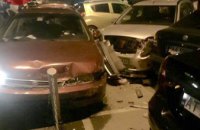 В Киеве во время ДТП одновременно пострадало 8 автомобилей (ФОТО)
