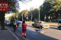 В Киеве произошло смертельное ДТП: водитель «ВАЗ» сбил пешехода (ФОТО)