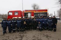 ​Предновогодний подарок для спасателей Петриковки - современный пожарный автомобиль