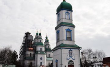 В Днепропетровской области горел Новомосковский Свято-Троицкий собор (ОФИЦИАЛЬНО)
