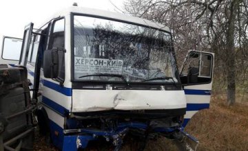 В Николаевской области киевский автобус столкнулся с легковушкой: есть жертвы 