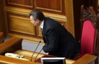 Виктор Янукович застрял в президентской ложе 