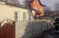 В Кривом Роге пожарные более 2 часов тушили частный дом