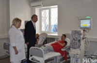 В больнице Мечникова Министр здравоохранения Украины открыл отделение гемодиализа (ФОТО)