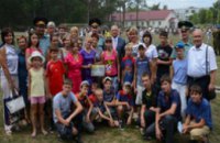 Воспитанники учебно-реабилитационного центра «Горлица» посетили празднование Дня ВДВ